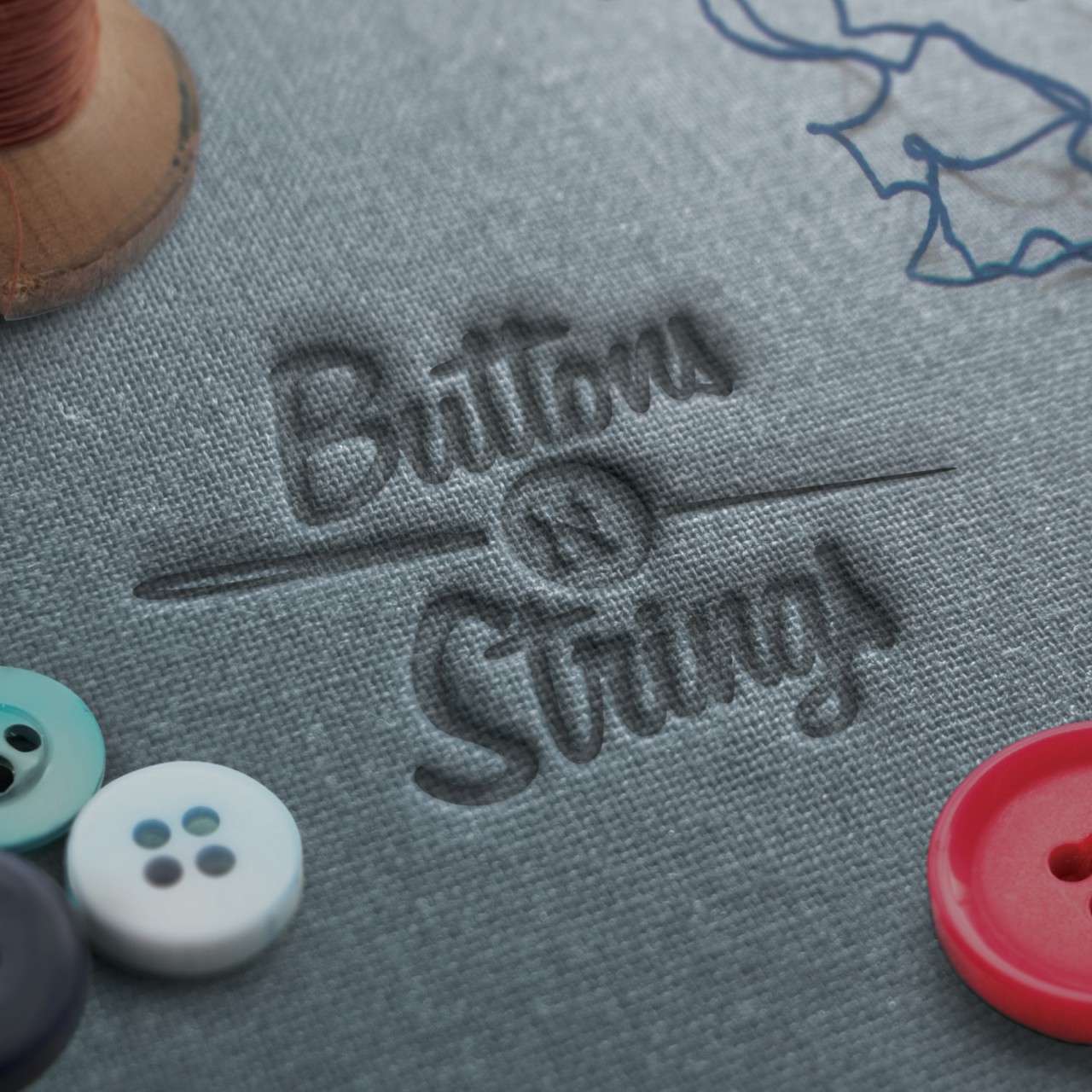 Image of Buttons 'n Strings logo comp